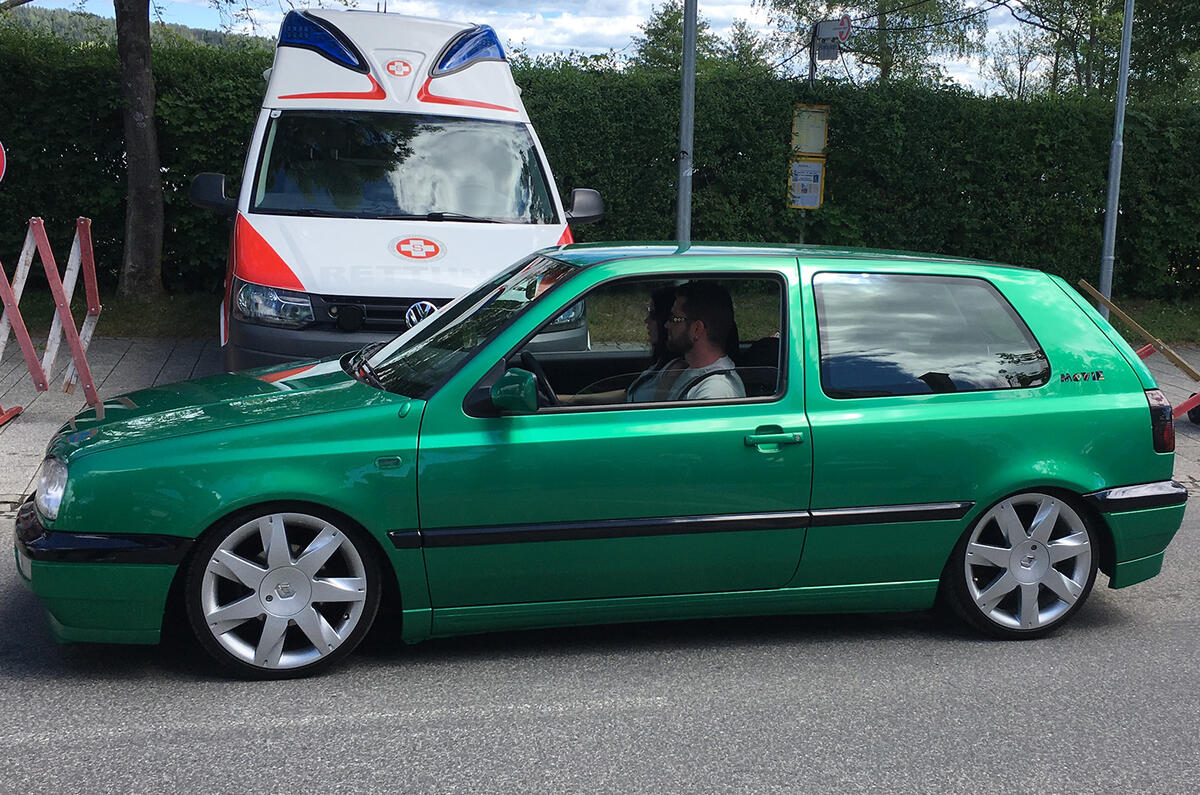 Volkswagen Mk3 Golf Renault Megane wheels