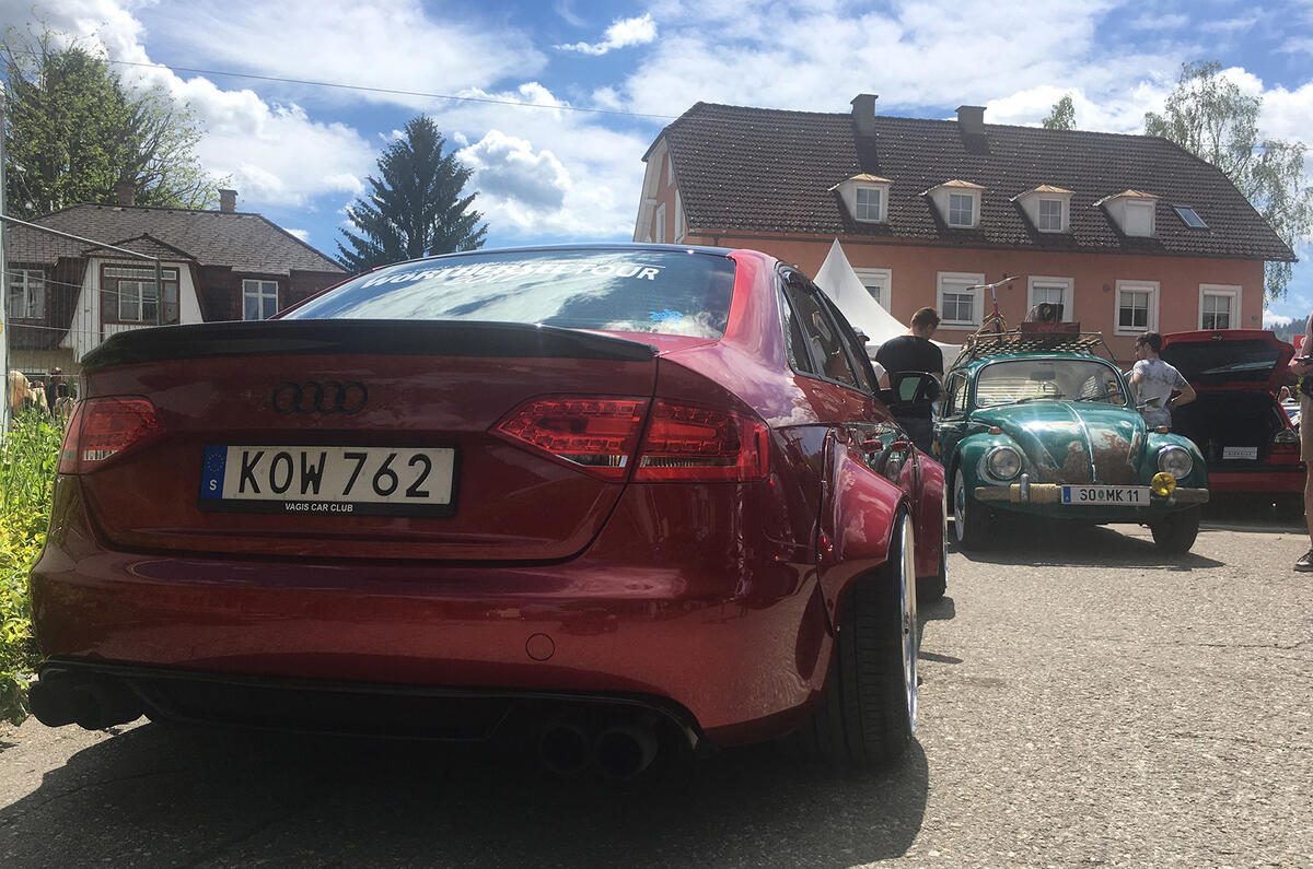 Volkswagen Beetle Audi A4 Worthersee