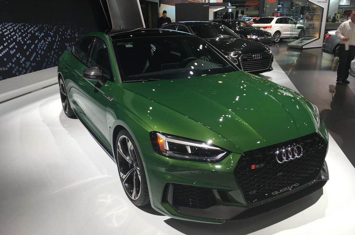 First Audi RS5 Sportback makes debut with 444bhp turbocharged V6