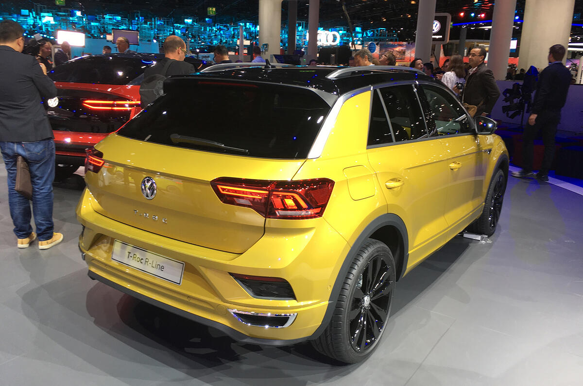 Volkswagen T-Roc R Line Frankfurt motor show