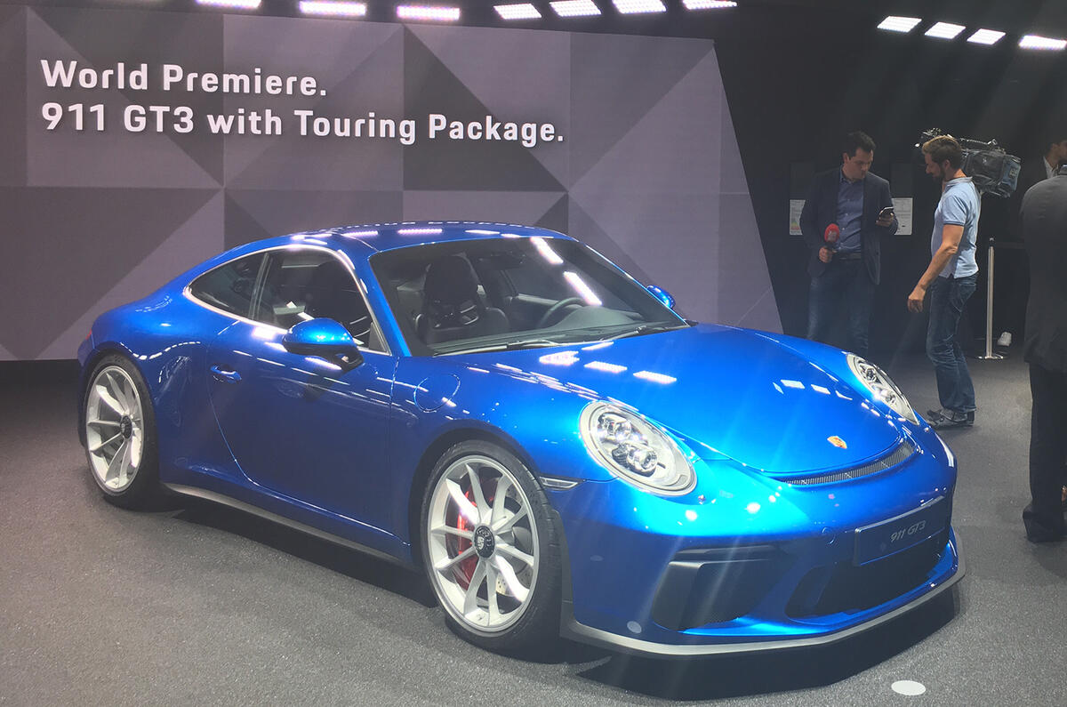 Porsche 911 GT3 Touring Pack Frankfurt motor show