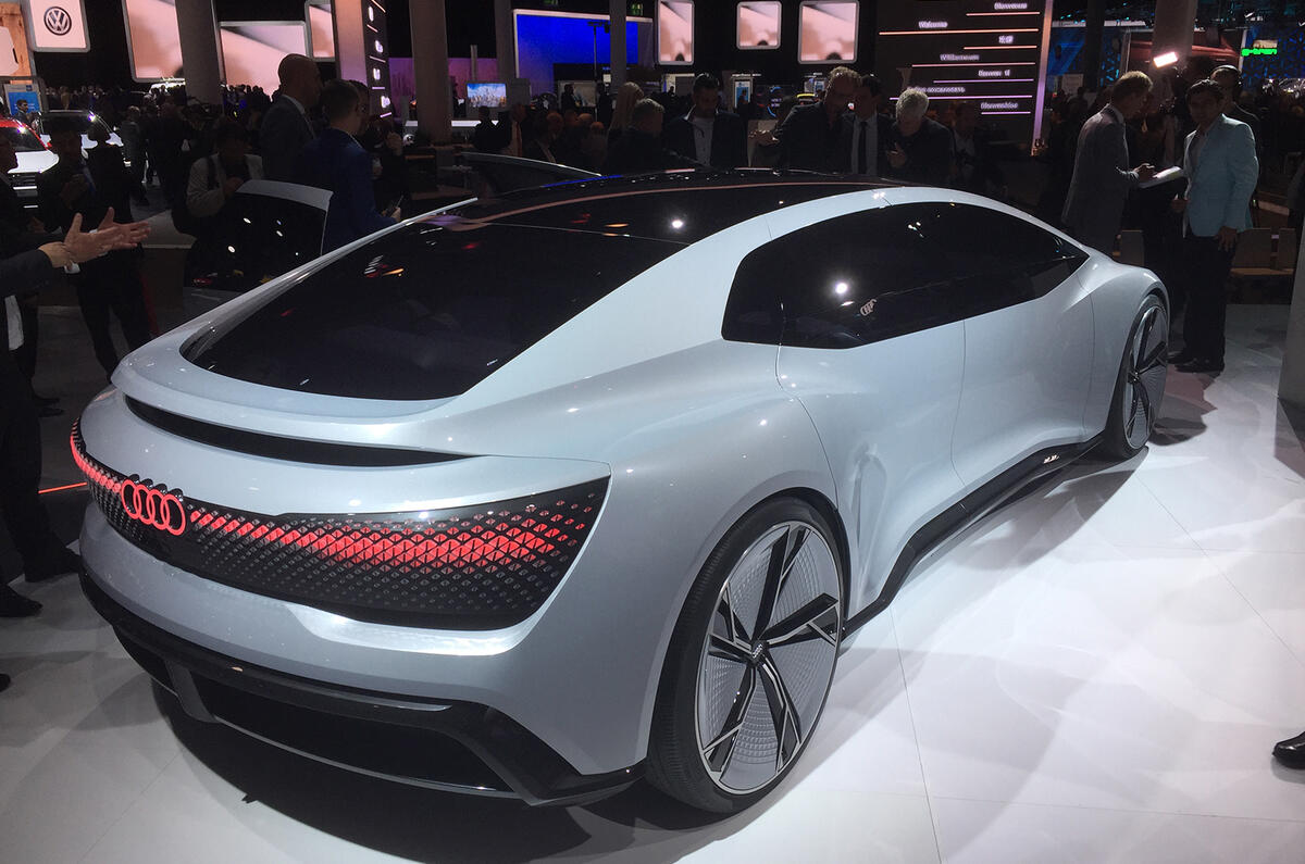 Audi Aicon concept Frankfurt motor show