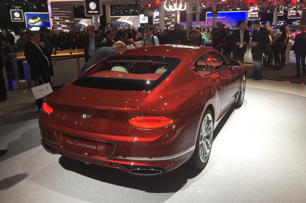 Bentley Continental GT Frankfurt motor show
