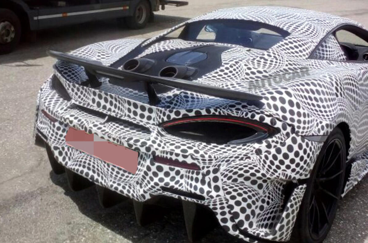 McLaren 600LT to get top-exit exhausts