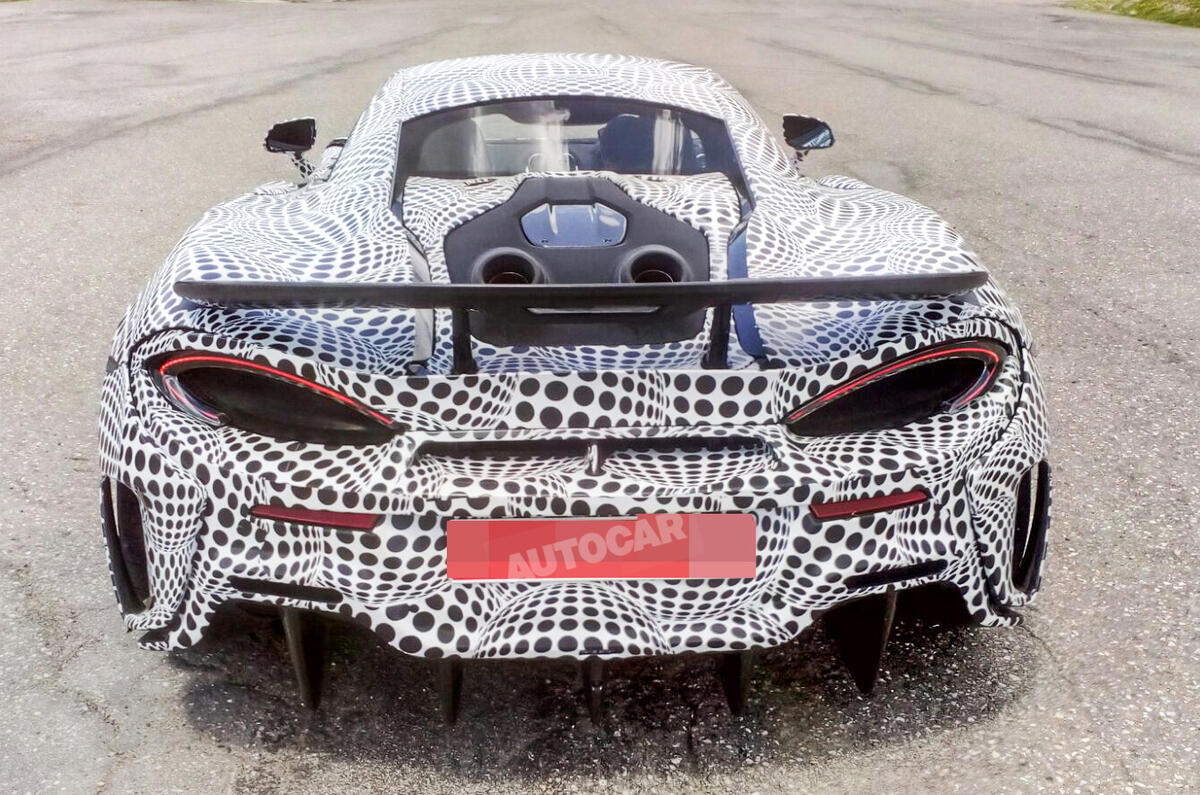 McLaren 600LT to get top-exit exhausts