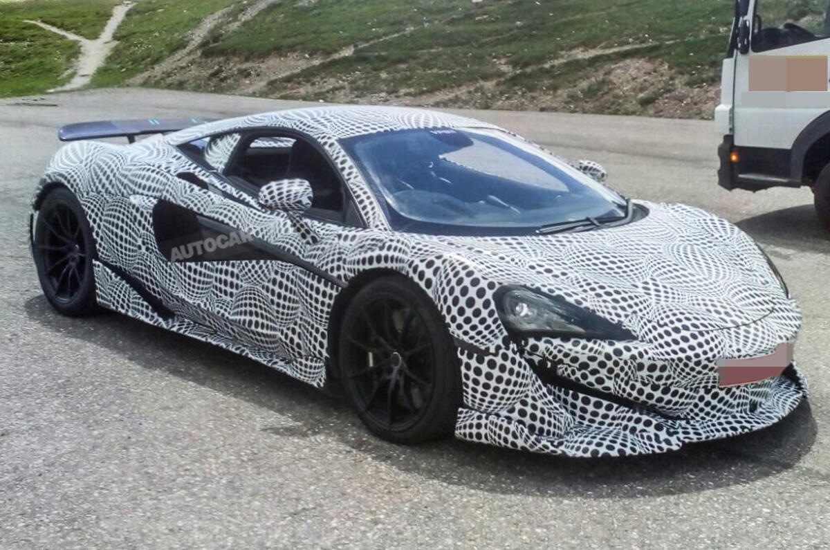 McLaren 600LT to get top-exit exhausts