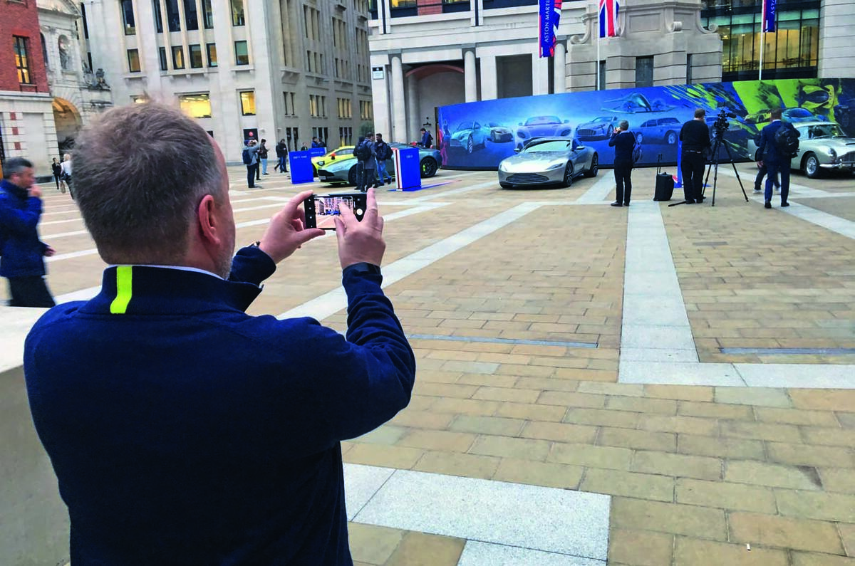 Aston Martin stock market