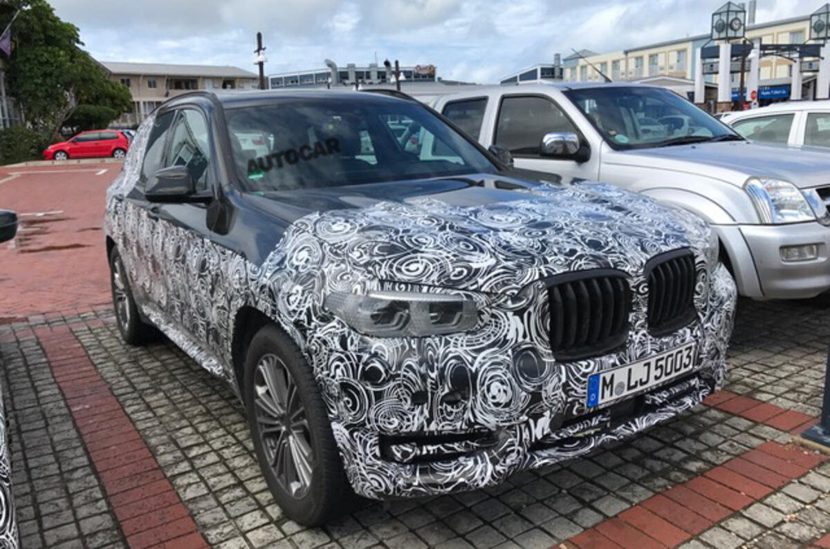 2017 BMW X3 and X3 M performance model - latest spy pictures