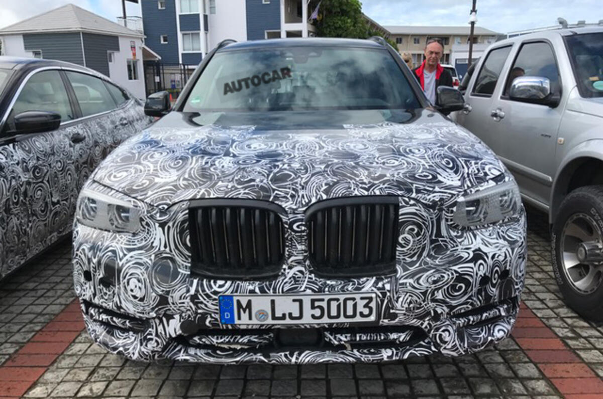 2017 BMW X3 and X3 M performance model - latest spy pictures