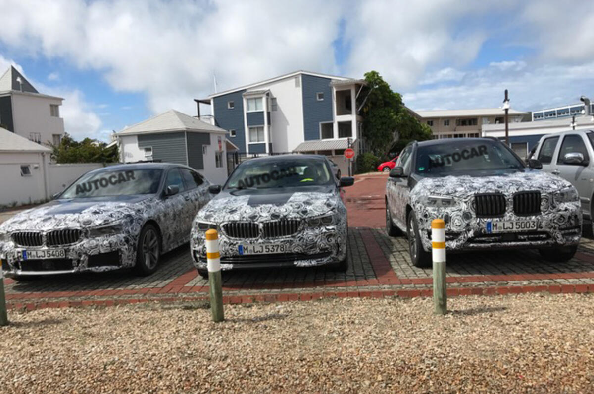 2017 BMW X3 and X3 M performance model - latest spy pictures