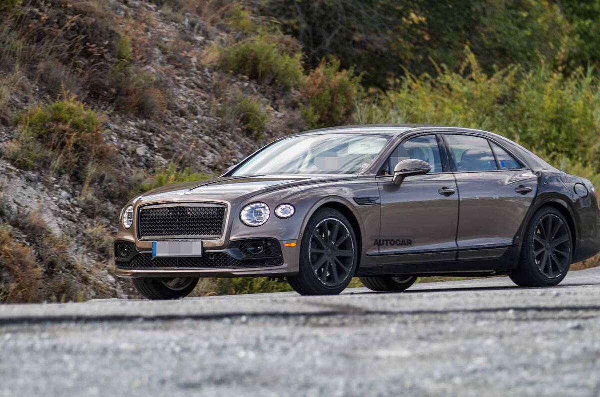 Bentley Flying Spur Speed spyshots