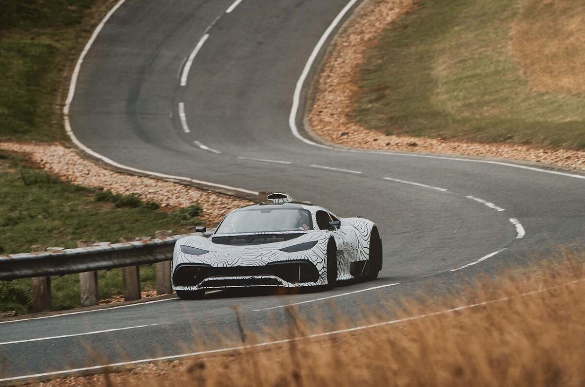 Mercedes-AMG One confirmed as hypercar’s production name
