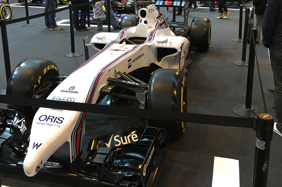 Autosport international show exhibit