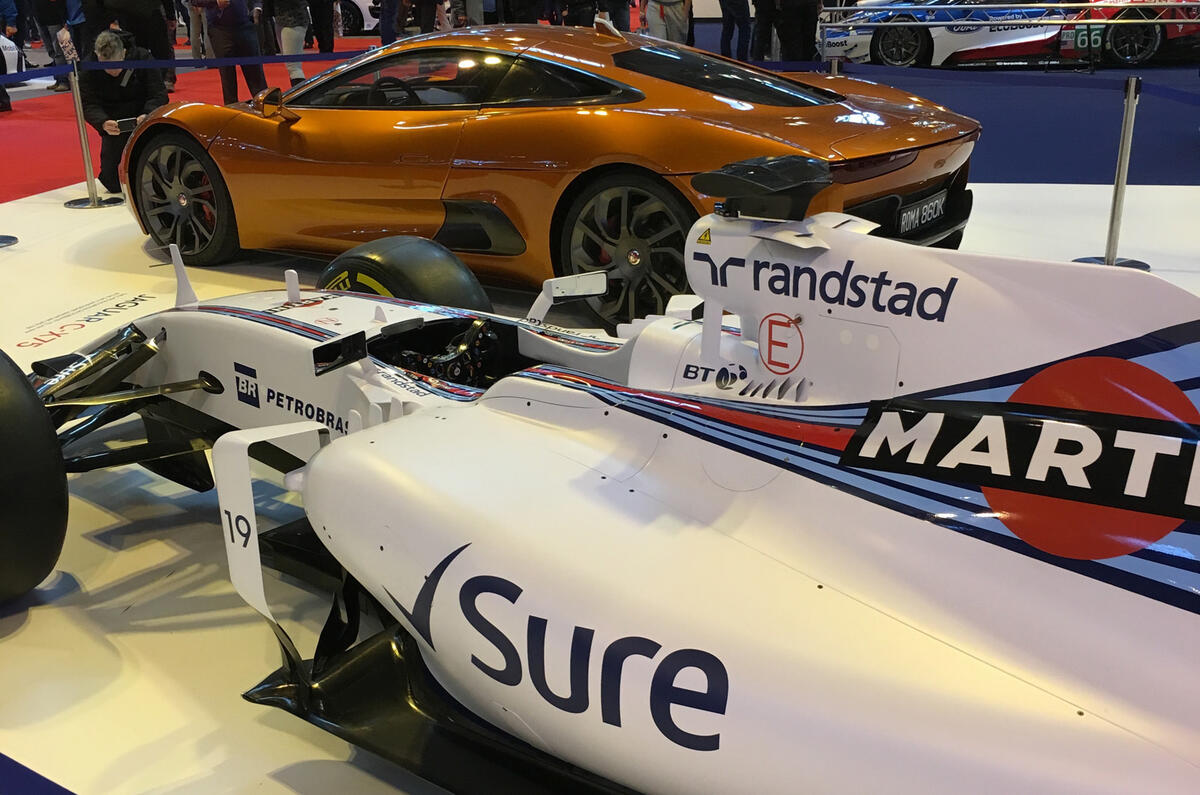 Autosport international show exhibit