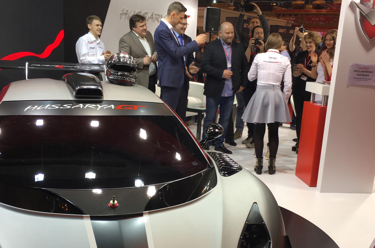 Autosport international show exhibit