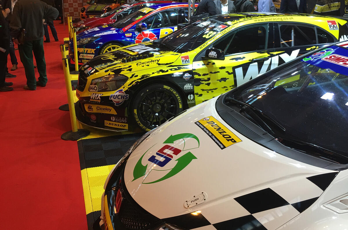 Autosport international show exhibit