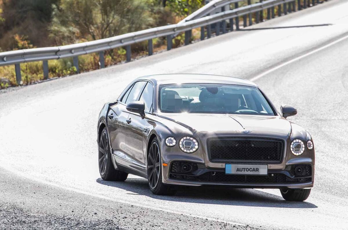 Bentley Flying Spur Speed spyshots