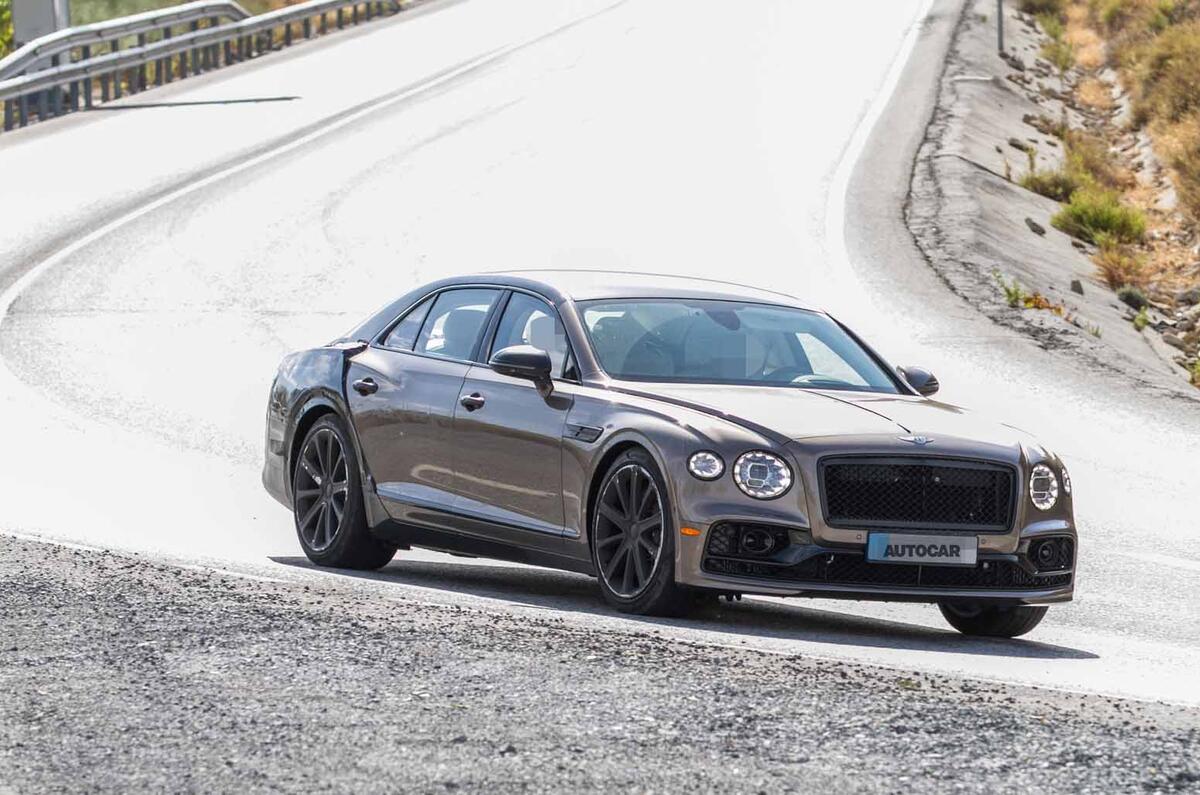 Bentley Flying Spur Speed spyshots