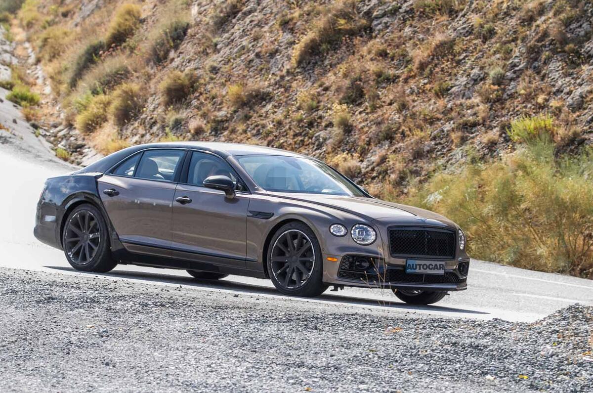 Bentley Flying Spur Speed spyshots