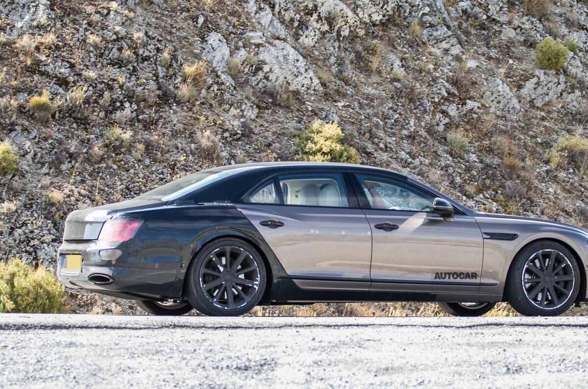 Bentley Flying Spur Speed spyshots