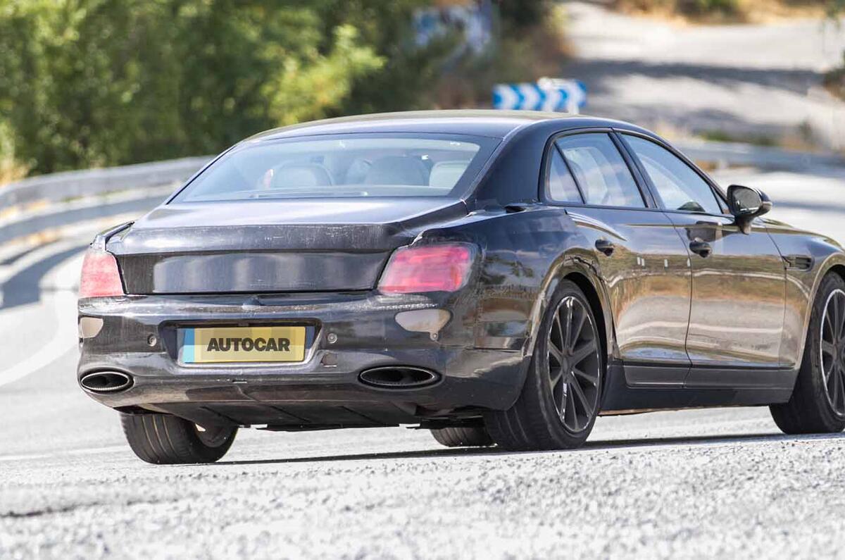 Bentley Flying Spur Speed spyshots