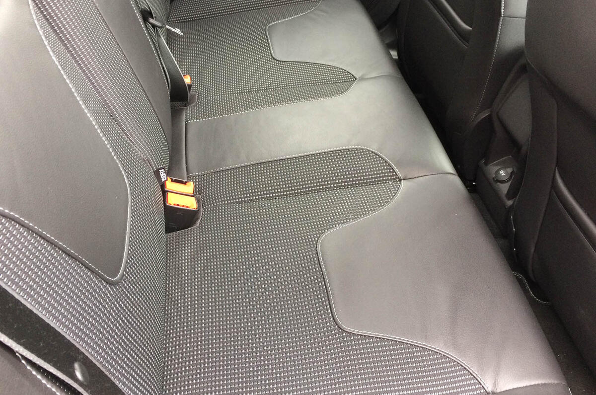 Ford Fiesta rear seats