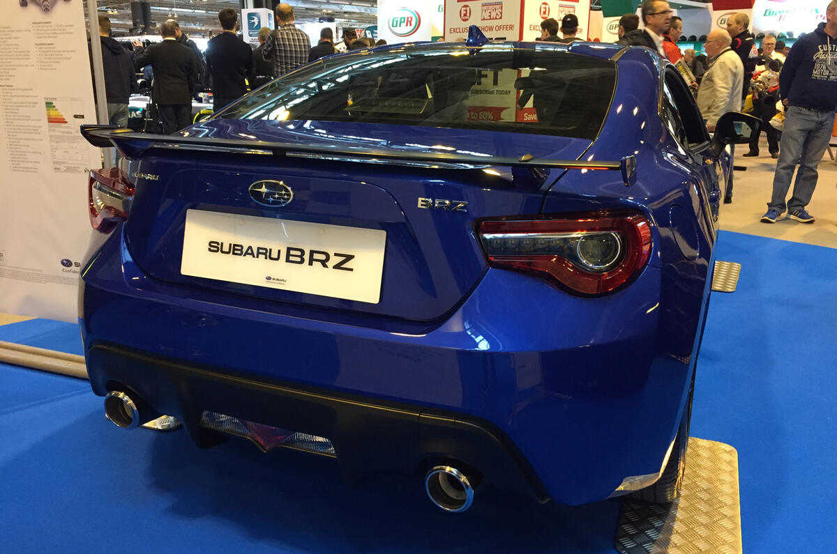Updated Subaru BRZ revealed