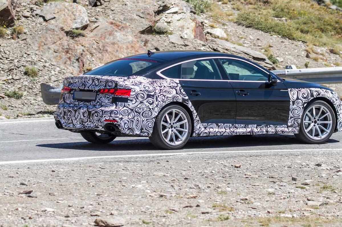 New 2019 Audi RS5 Sportback rear side