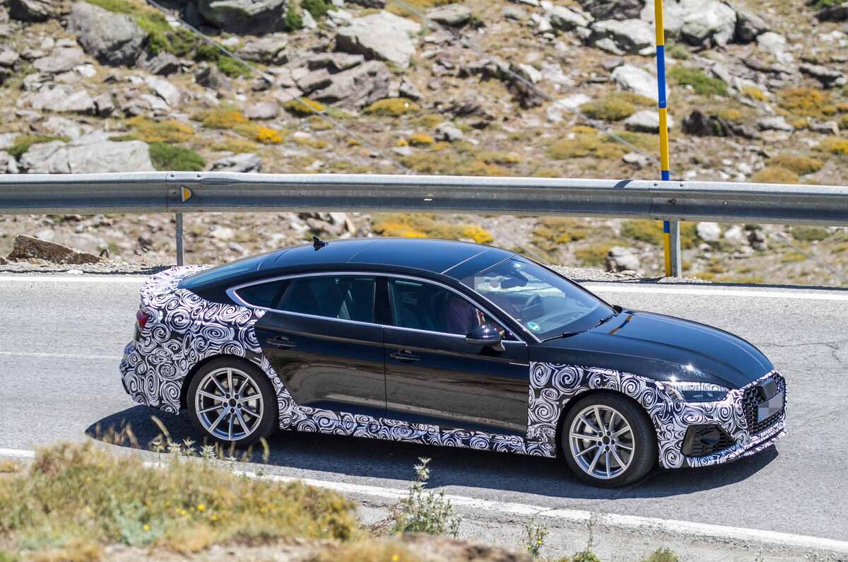 New 2019 Audi RS5 Sportback side
