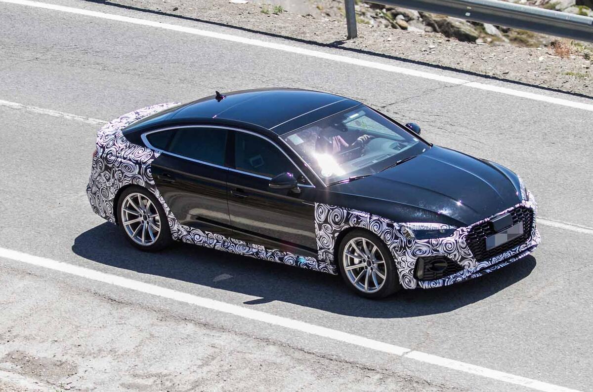 New 2019 Audi RS5 Sportback side front