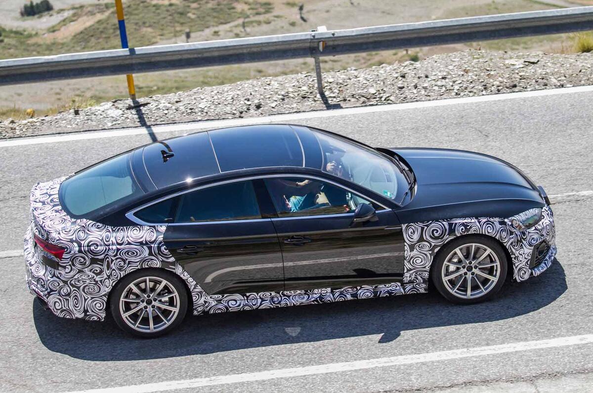 New 2019 Audi RS5 Sportback side on