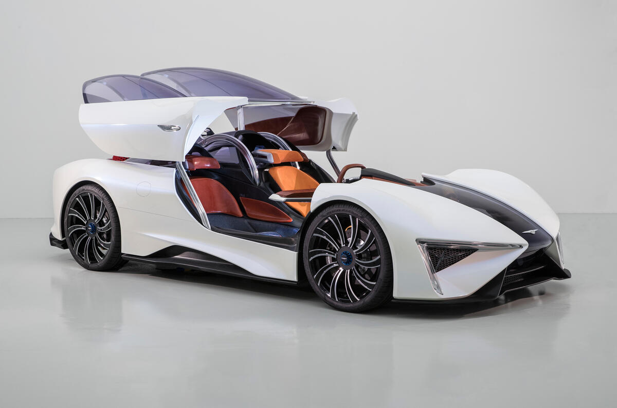 1287bhp Techrules Ren – Chinese turbine electric supercar revealed