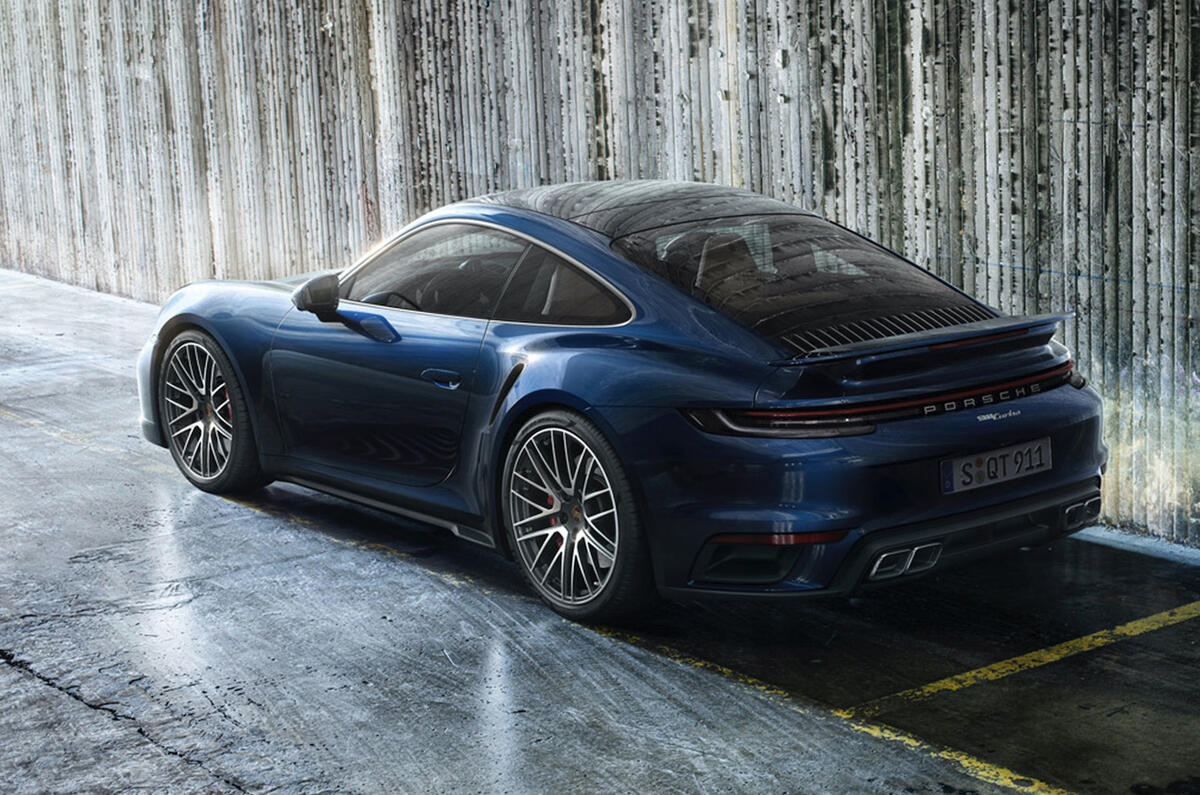 Porsche 911 Turbo 2020 official images - rear Porsche 911 Turbo 2020 official images - rear