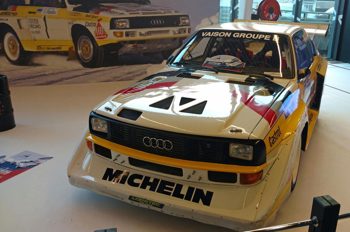 Audi Quattro Group B car Audi Quattro Group B car