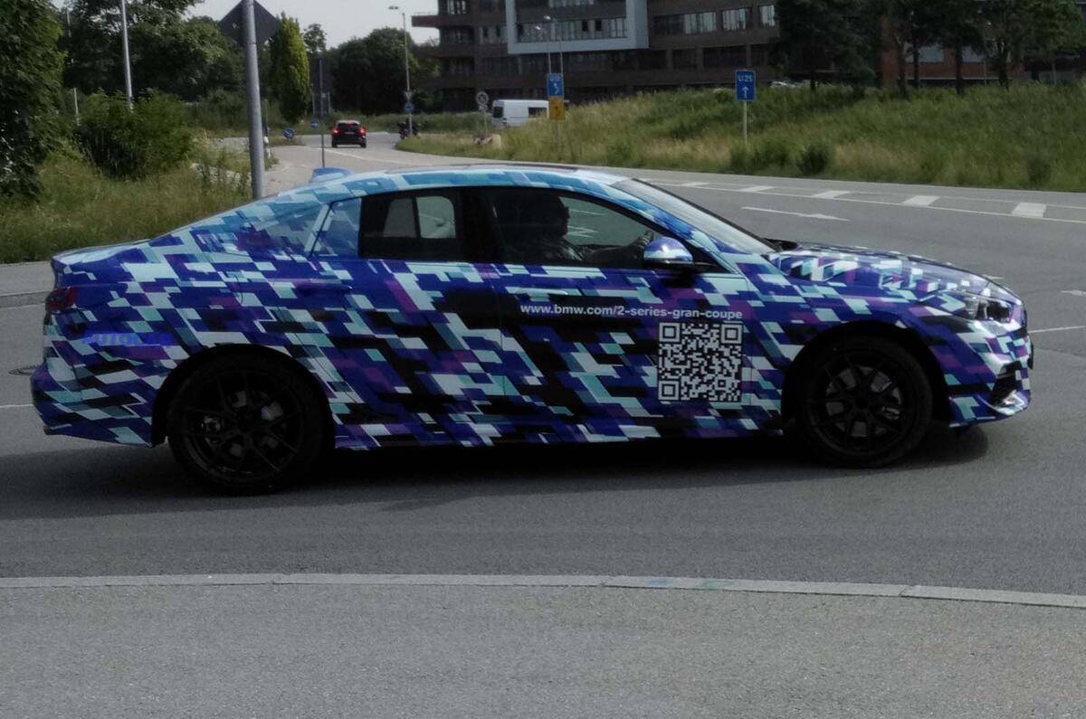 2020 BMW 2 Series Gran Coupé spy shots