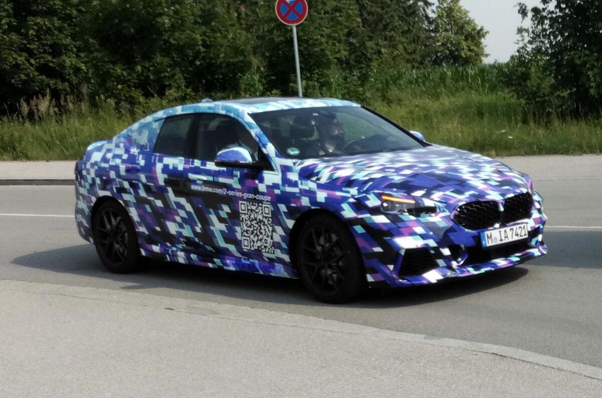 2020 BMW 2 Series Gran Coupé spy shots