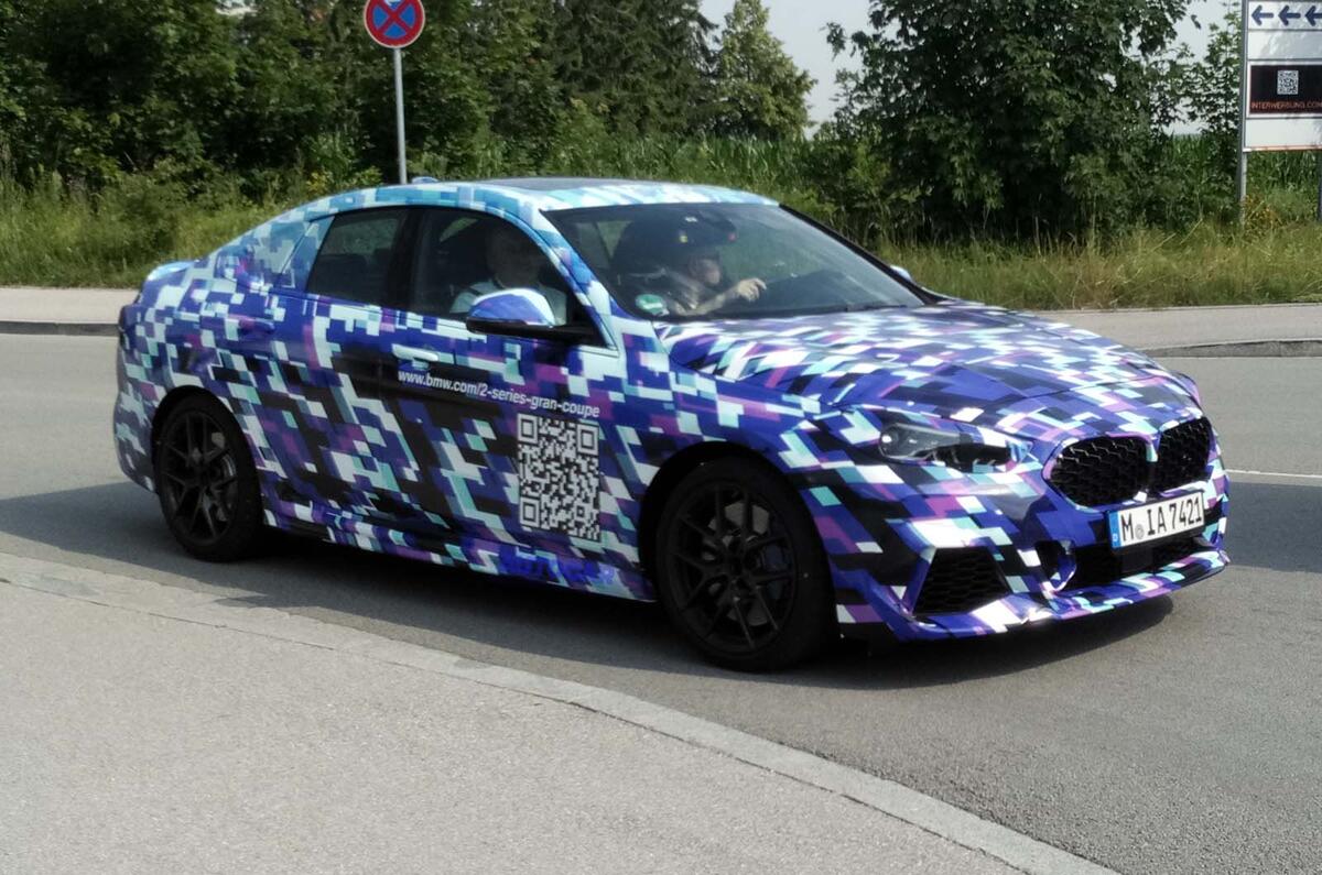 2020 BMW 2 Series Gran Coupé spy shots