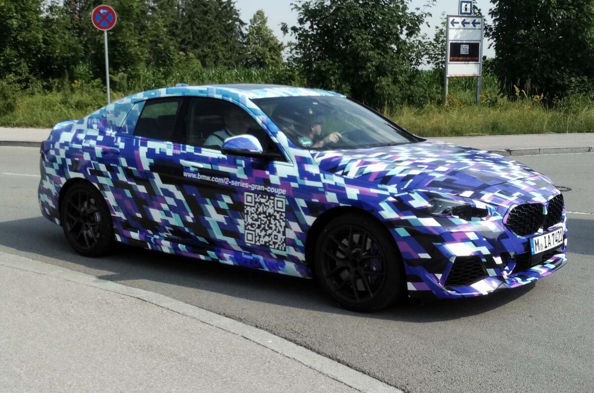 2020 BMW 2 Series Gran Coupé spy shots