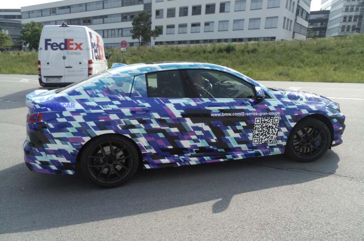 2020 BMW 2 Series Gran Coupé spy shots