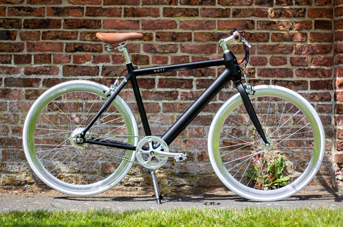 The WATT New York Fixie Electric Bike is most at home on urban rides The WATT New York Fixie Electric Bike is most at home on urban rides