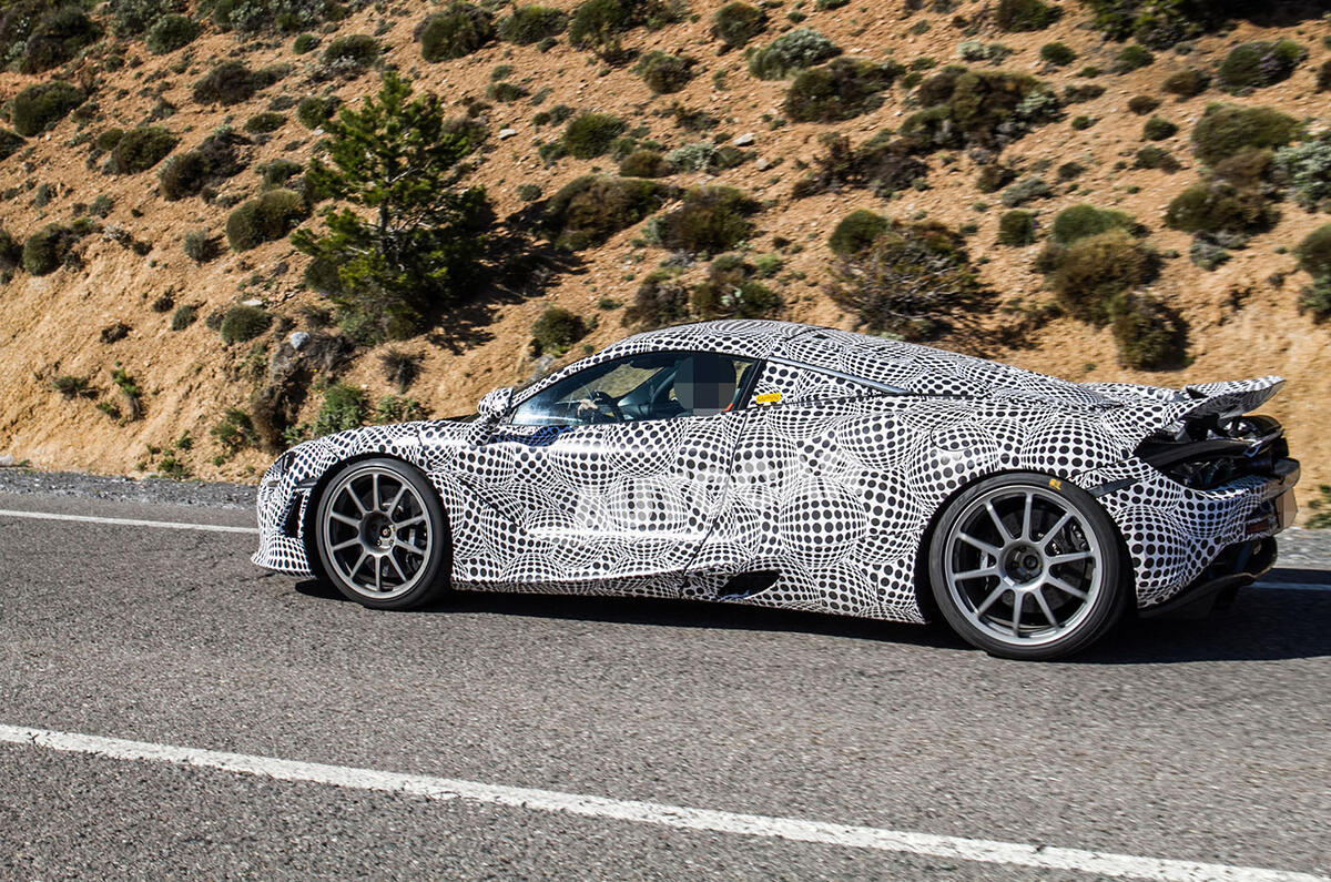 McLaren hybrid power spies - 3