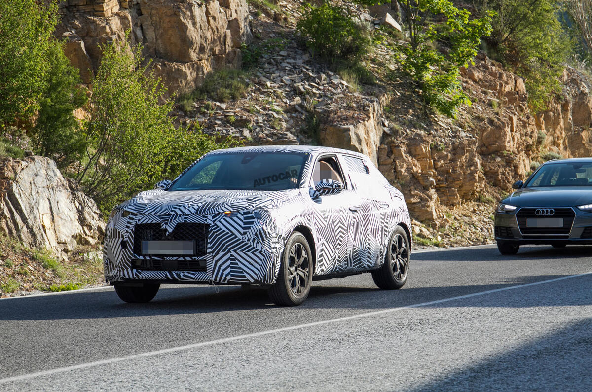 2019 DS 3 Crossback: new pictures of 'pivotal' premium crossover