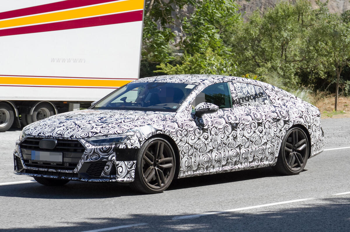 2017 Audi A7 Sportback - 450bhp S7 variant spotted testing