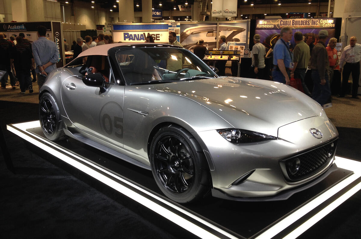 Mazda Mx 5 Spyder And Speedster Concepts Get Sema Debut