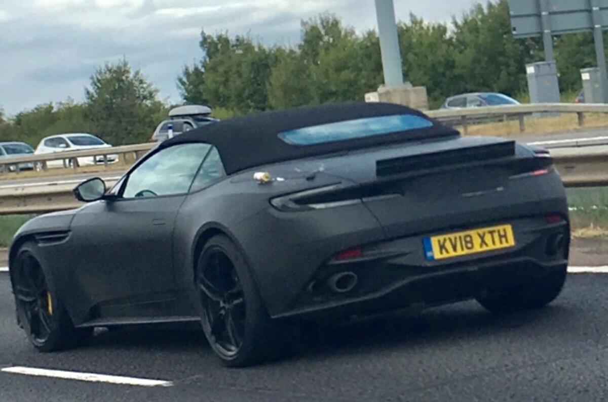 Aston Martin DBS Superleggera reader rear