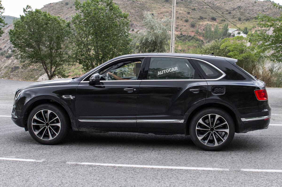 Bentley Bentayga plug-in hybrid due in 2018