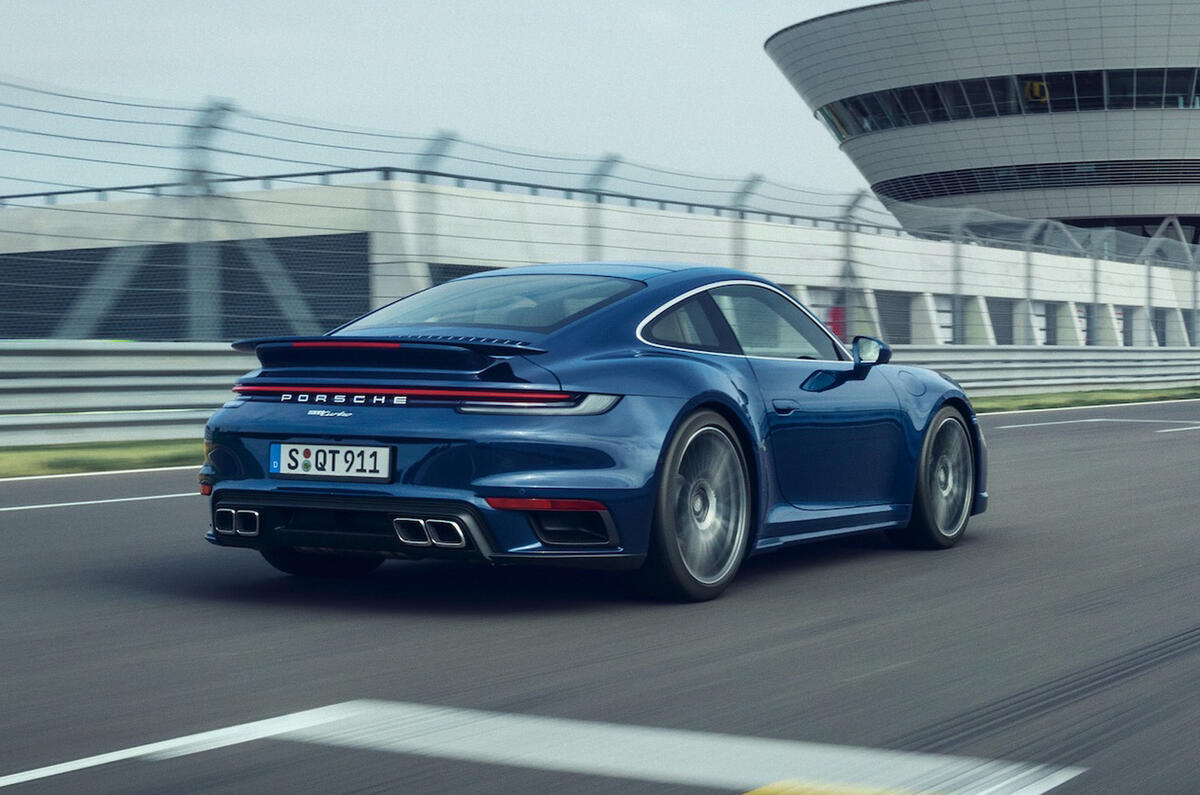 Porsche 911 Turbo 2020 official images - rear Porsche 911 Turbo 2020 official images - rear