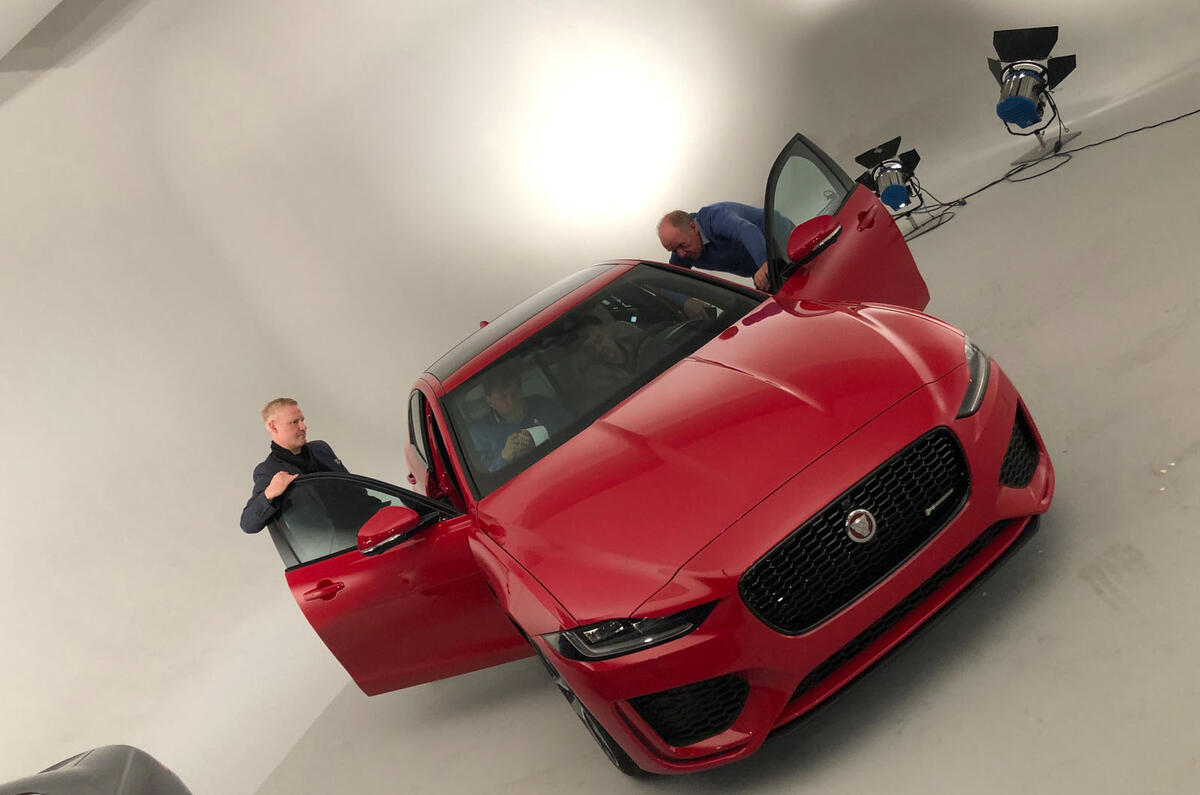 Jaguar XE interview Ian Callum