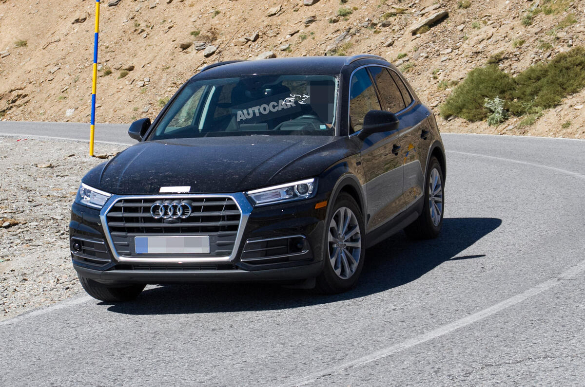 Next Audi Q5 e-tron quattro spotted ahead of late 2018 launch