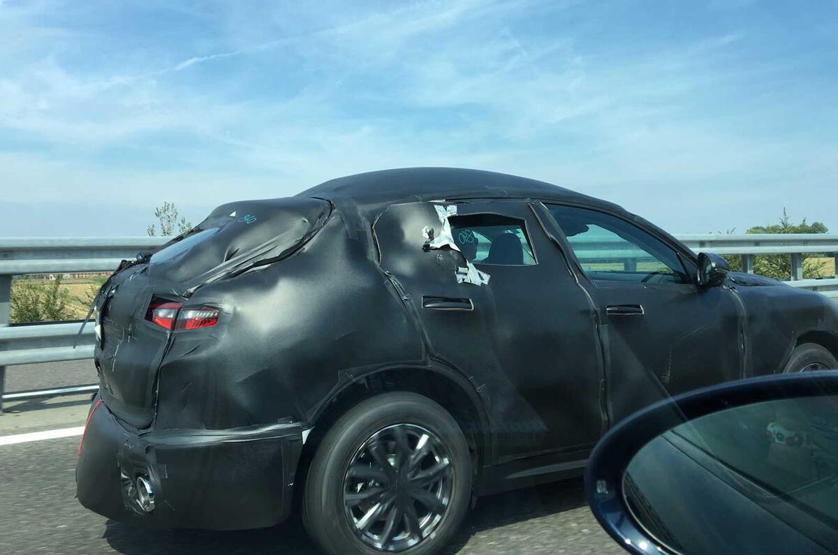 Alfa Romeo Stelvio mule